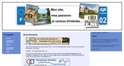 Desktop Screenshot of mont-saint-jean.com